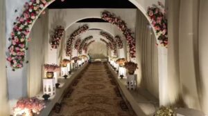 Wedding Entry Setup decoration